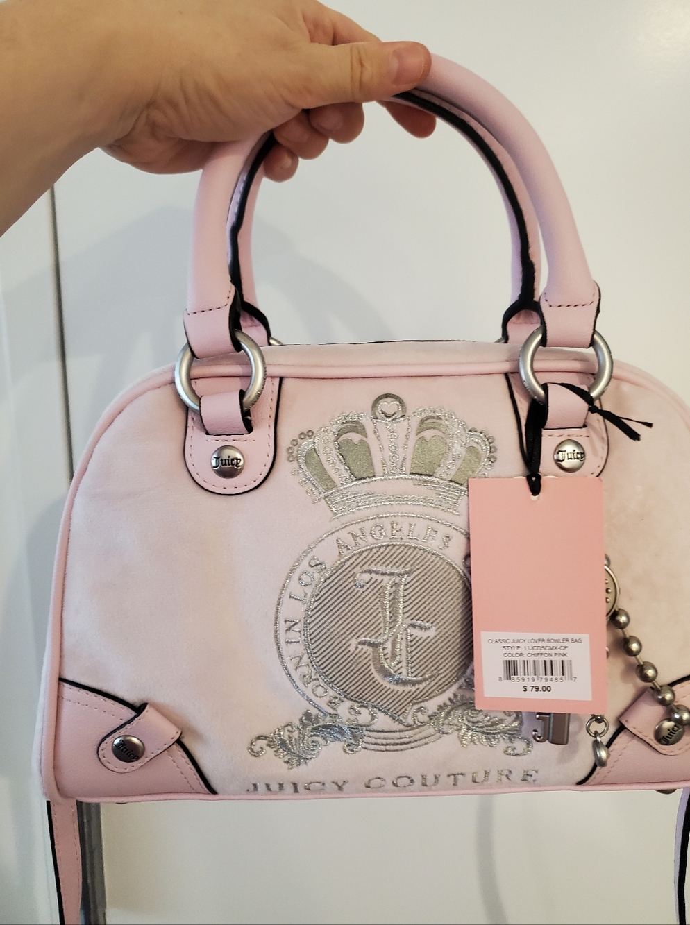 Juicy Couture 'Classic Juicy Lover' Bowler Bag - Picture 2 of 4